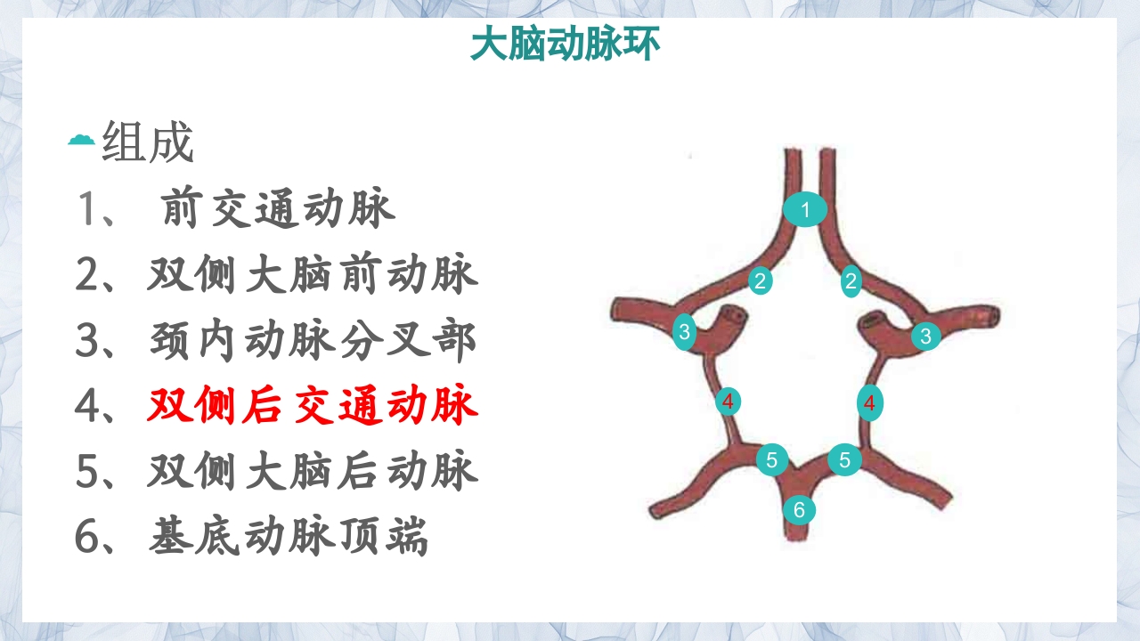 颅内动脉瘤的疾病查房PPT课件8