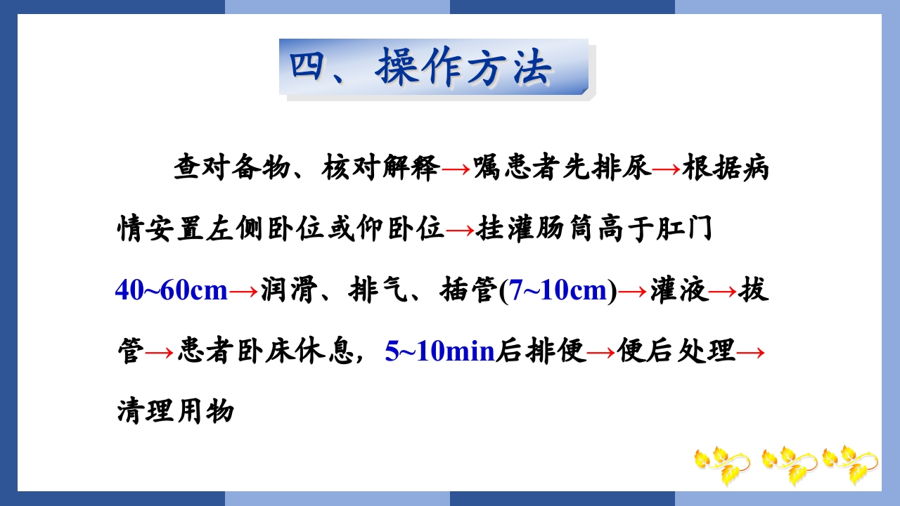 鼻饲、灌肠、导尿术PPT课件29