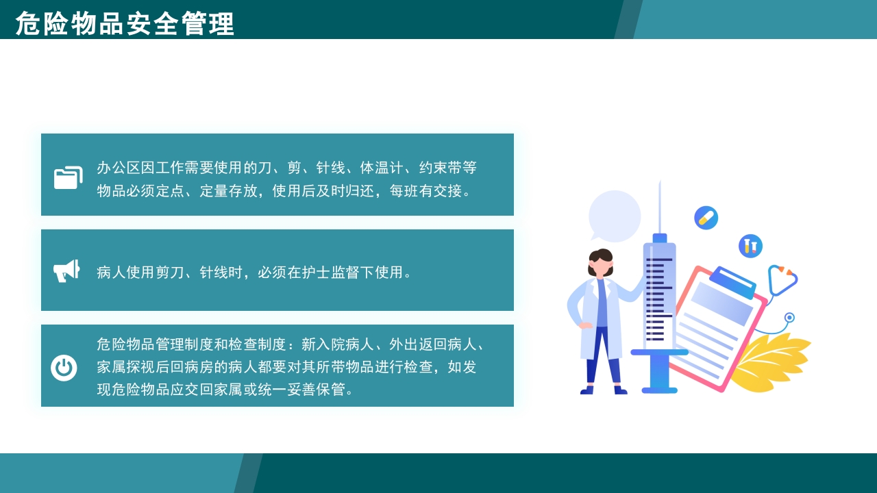 医疗病区安全管理PPT课件5