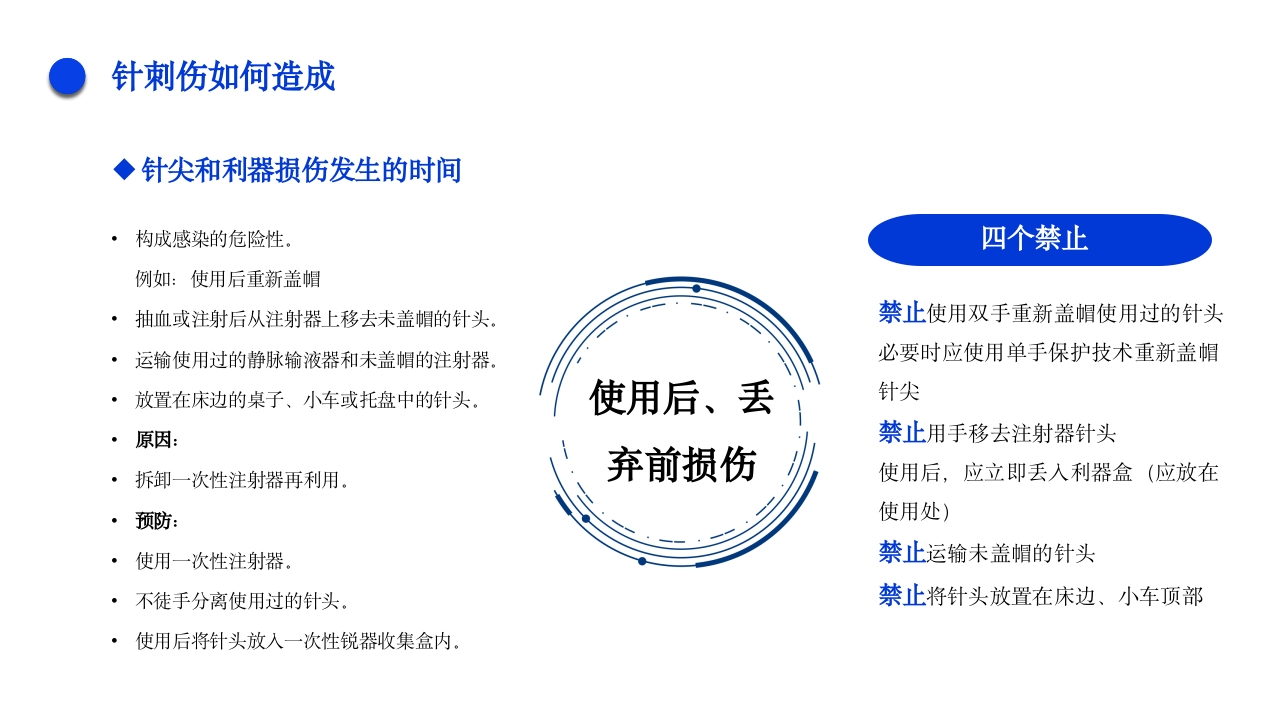 针刺伤的护理不良事件PPT课件20