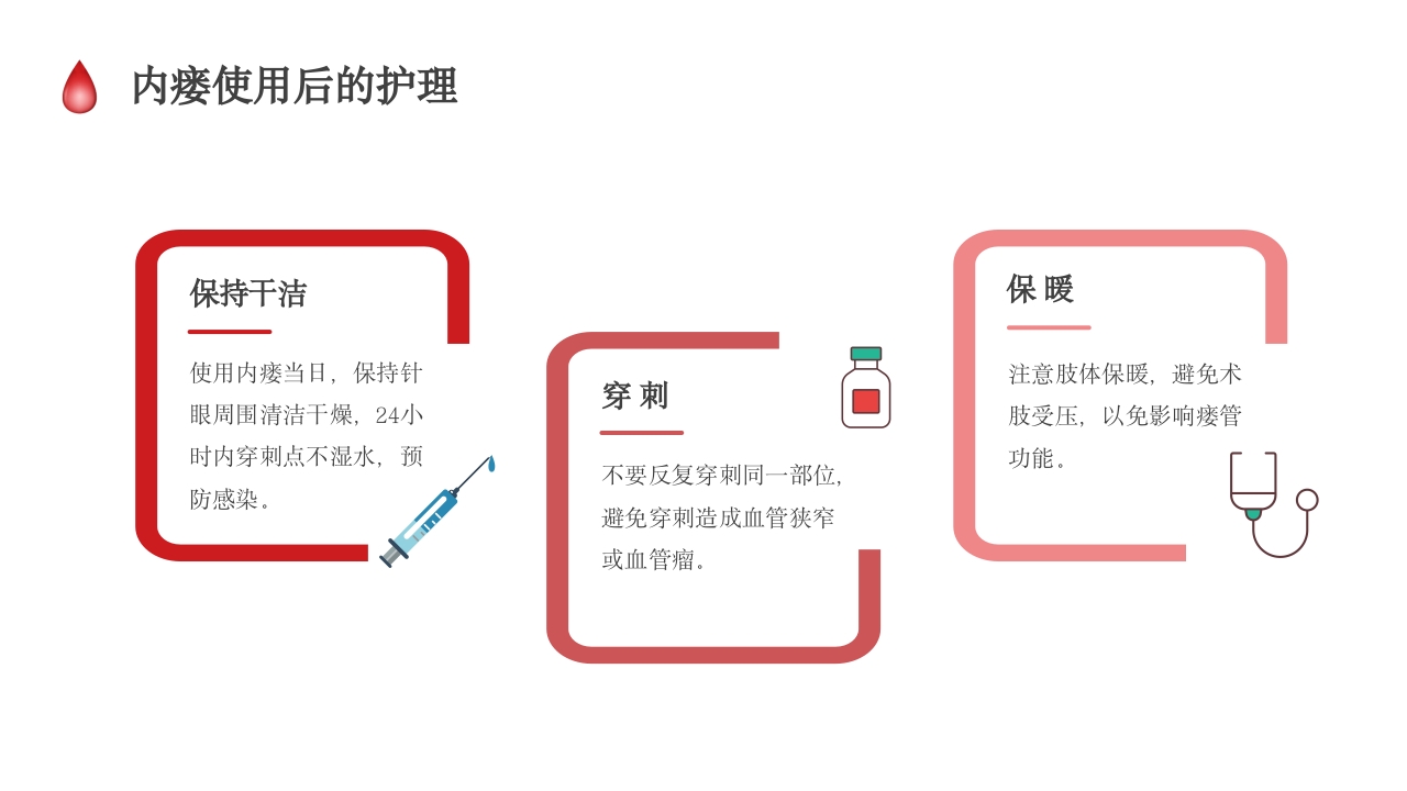 动静脉内瘘的护理培训PPT课件21