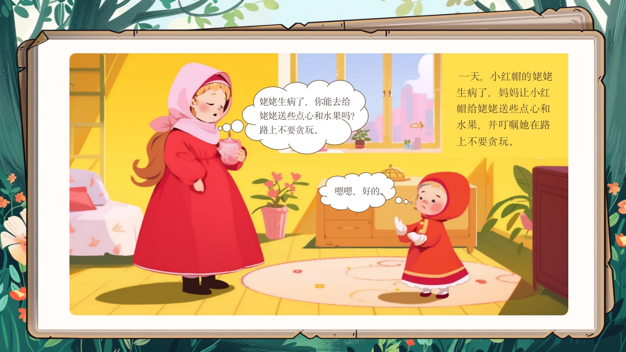 《小红帽》绘本故事PPT课件3