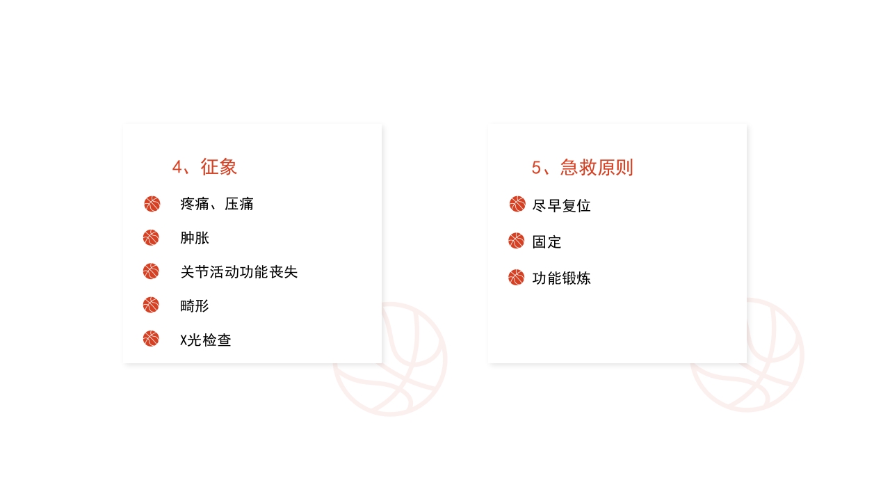 篮球运动常见损伤处理课件PPT课件17