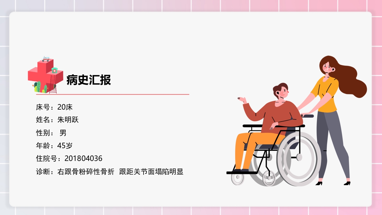跟骨骨折个案护理PPT课件3