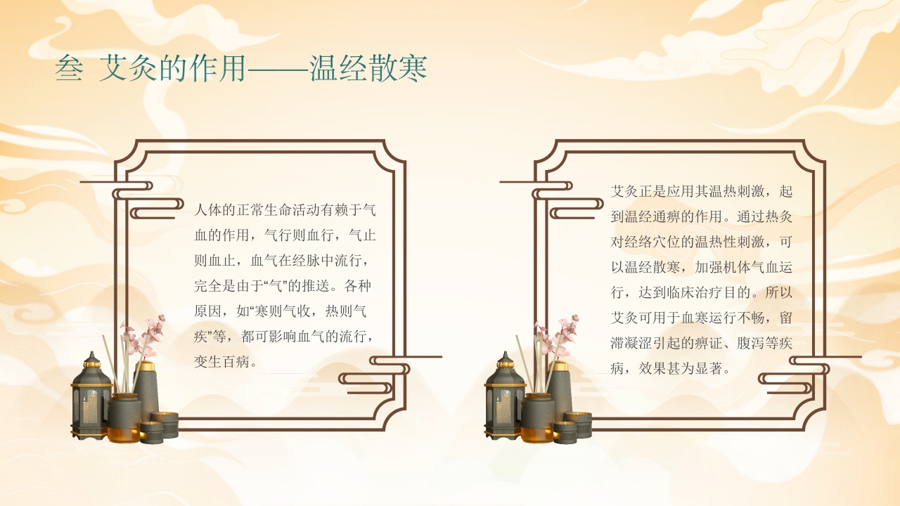 艾灸养生健康相伴PPT课件14