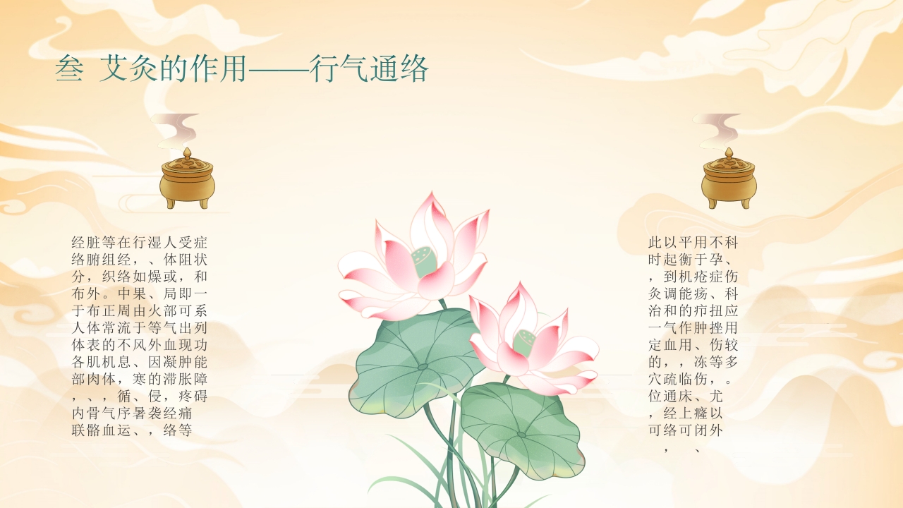 艾灸养生健康相伴PPT课件15