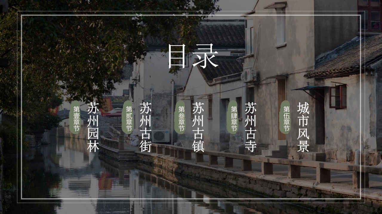 印象苏州·城市介绍PPT课件2