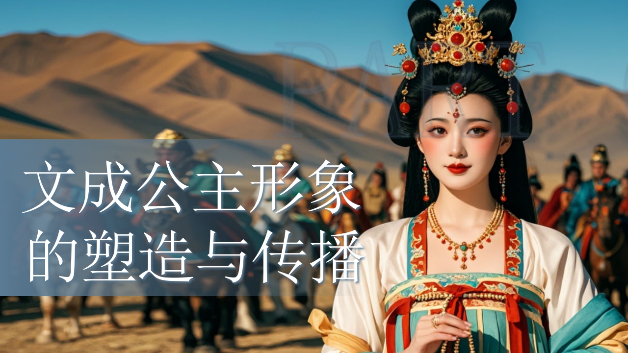 古代历史人物介绍文成公主PPT课件19