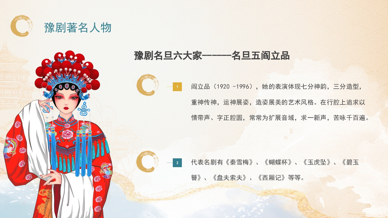 豫剧非物质文化遗产PPT课件23