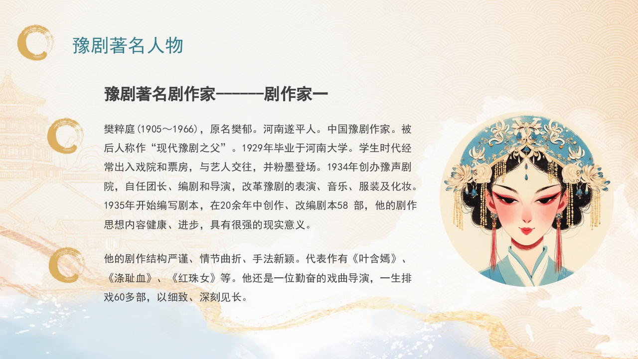 豫剧非物质文化遗产PPT课件28