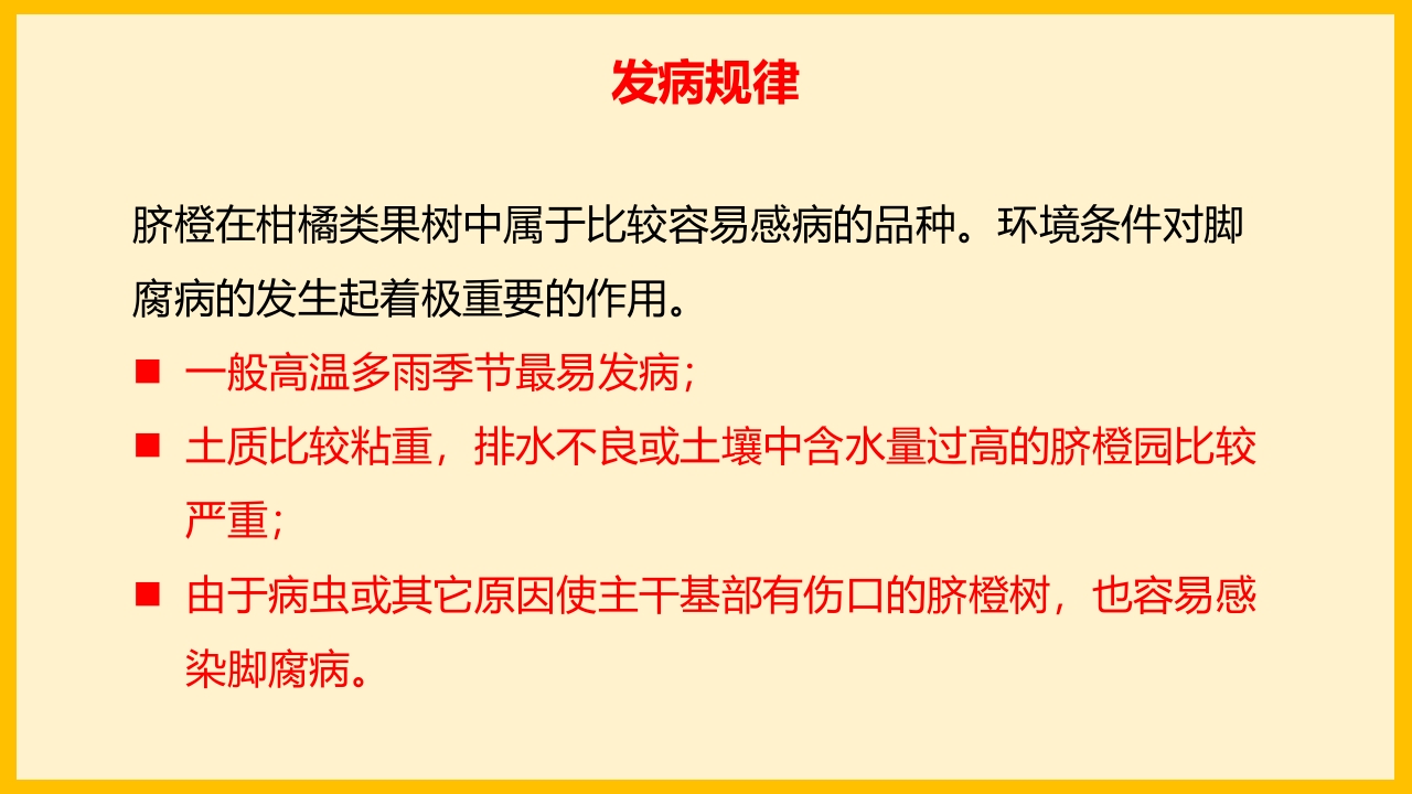 脐橙常见病虫害防治介绍PPT课件22