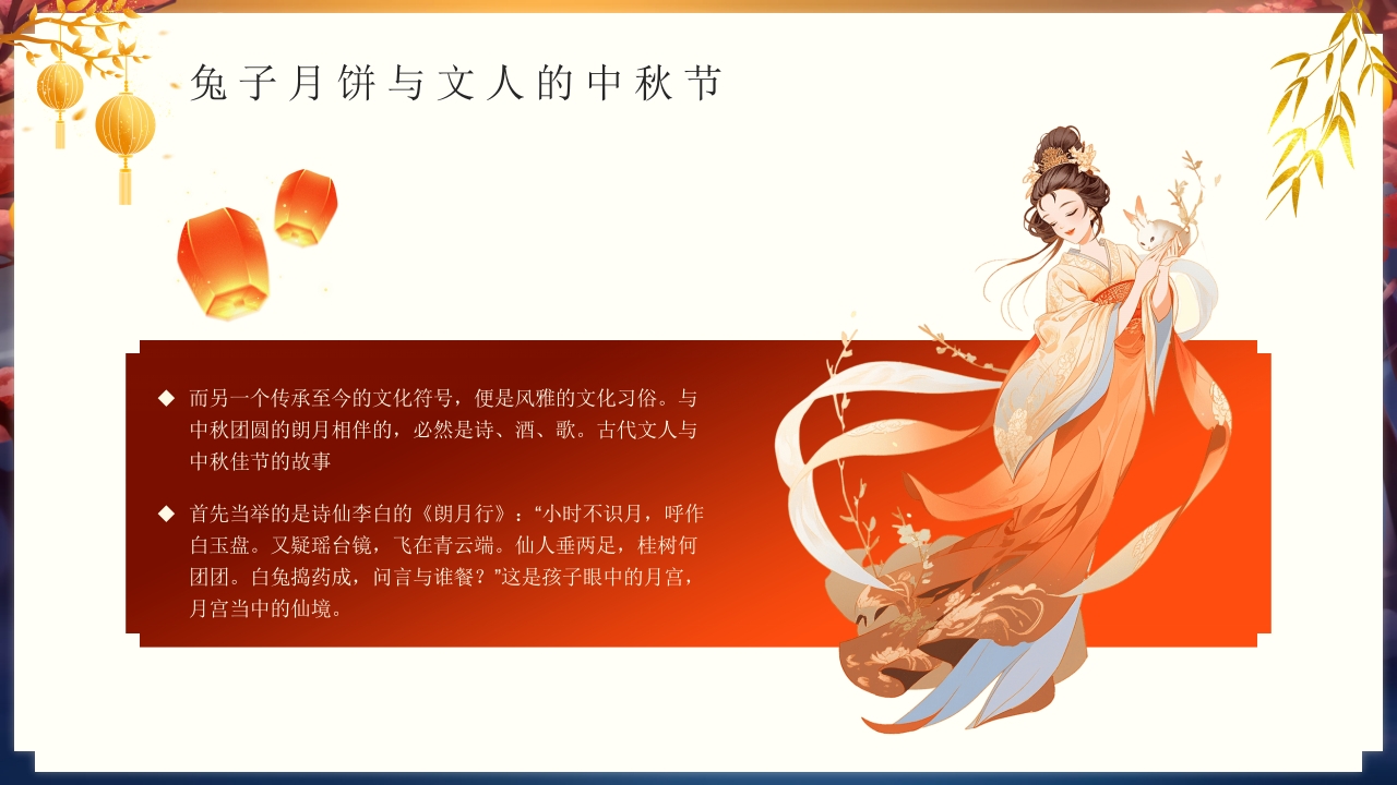 传统中秋节节日介绍PPT课件12