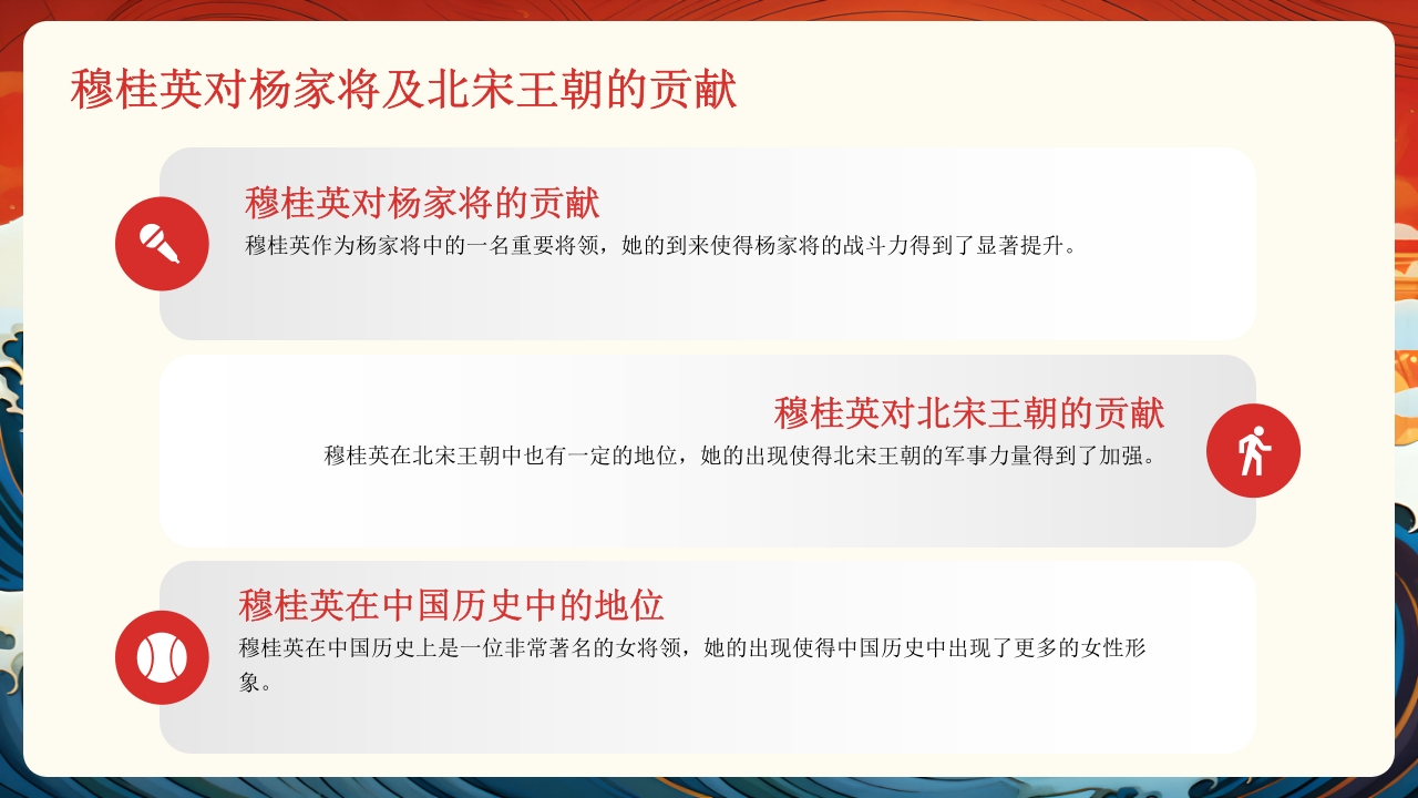 穆桂英人物介绍PPT课件13