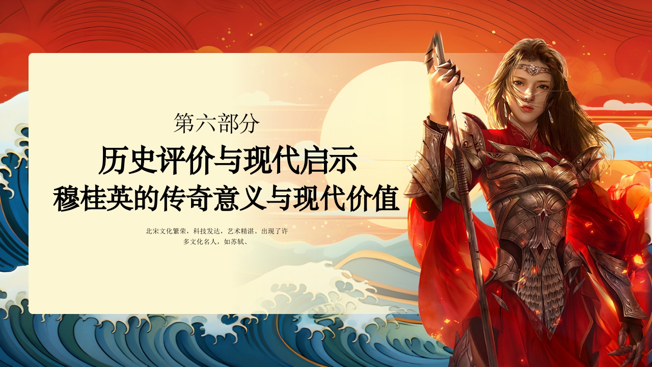 穆桂英人物介绍PPT课件22