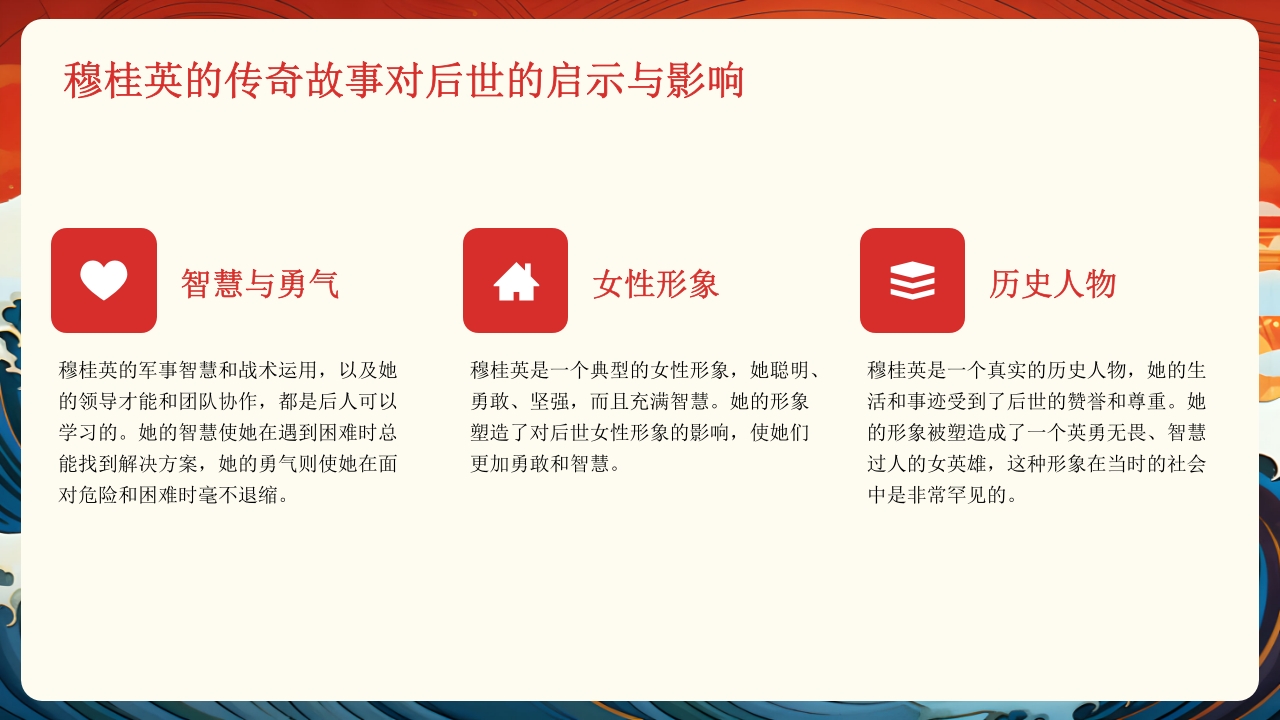 穆桂英人物介绍PPT课件24