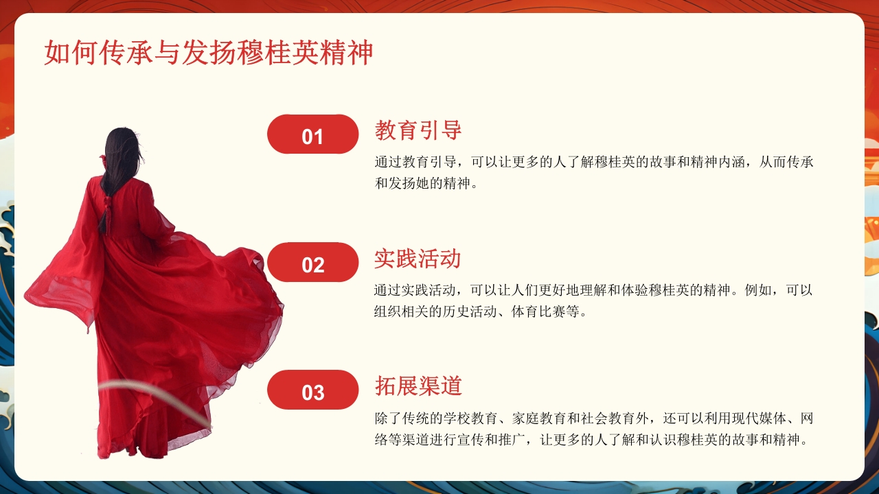 穆桂英人物介绍PPT课件28