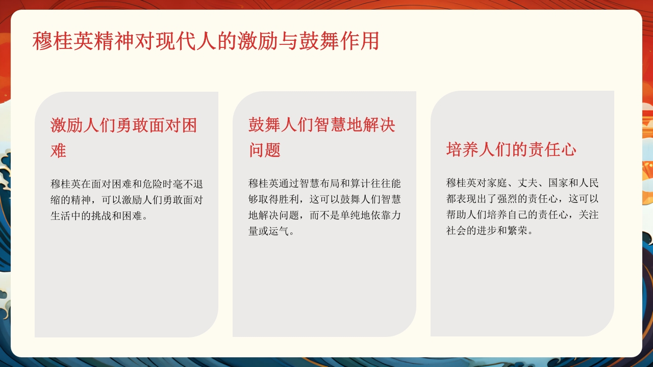 穆桂英人物介绍PPT课件29