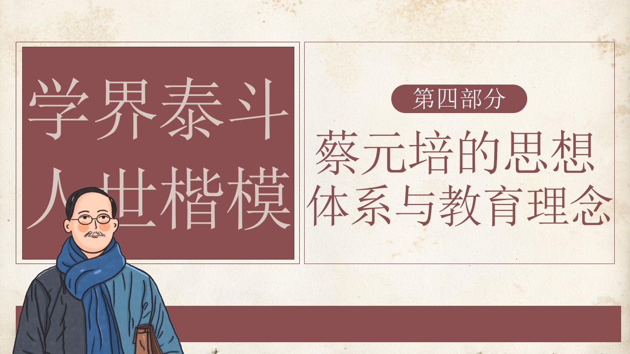 蔡元培人物介绍PPT课件15