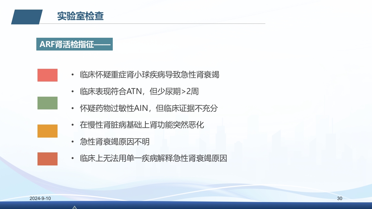 急性肾衰竭PPT课件30