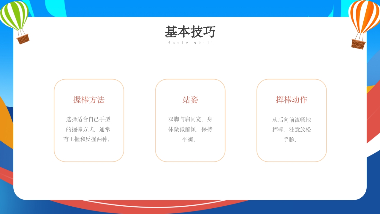 棒球运动知识教育PPT课件12