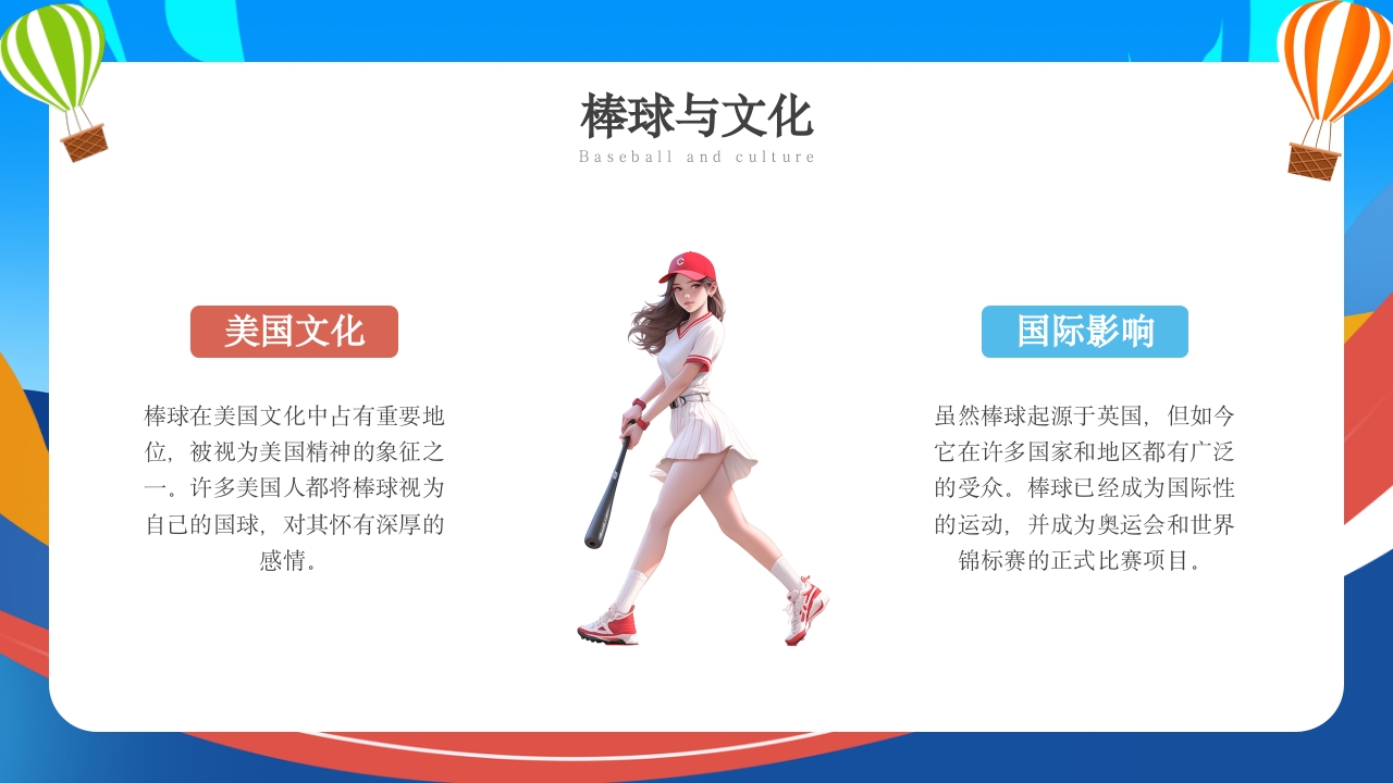 棒球运动知识教育PPT课件6