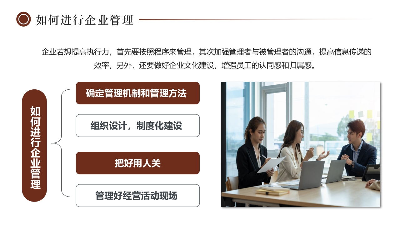 如何经营管理企业培训PPT课件14