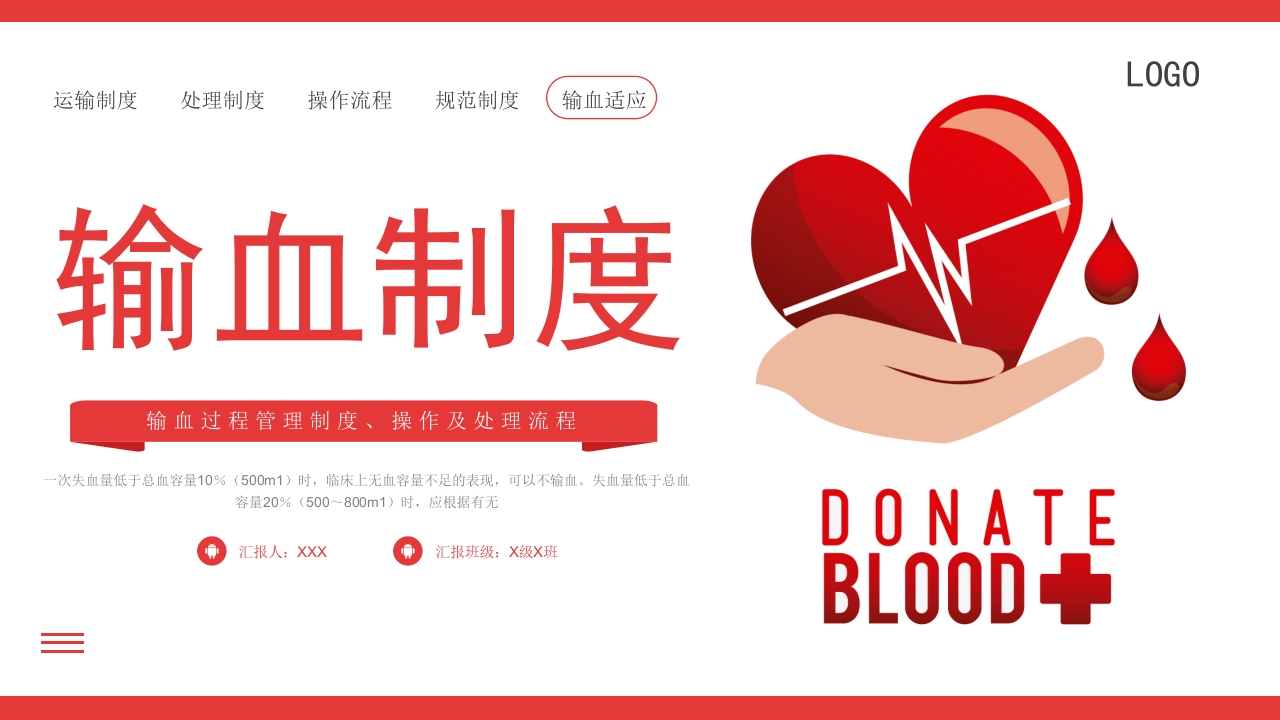 输血过程管理制度、操作及处理流程PPT课件34