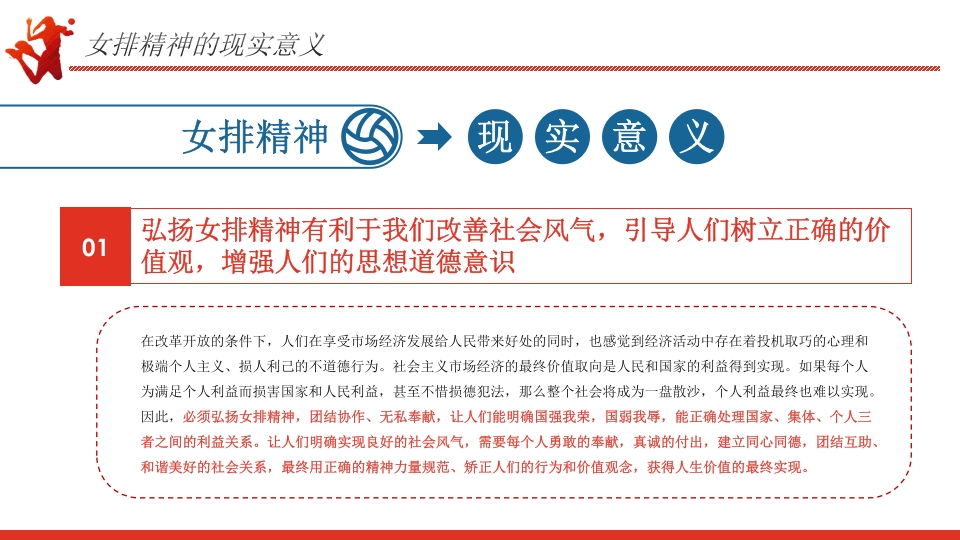 学习女排精神PPT课件12