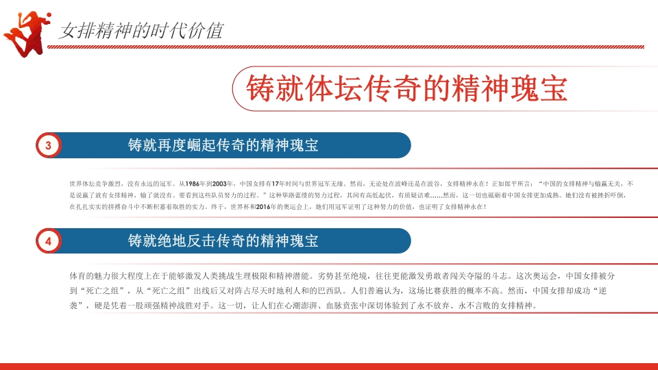 学习女排精神PPT课件20