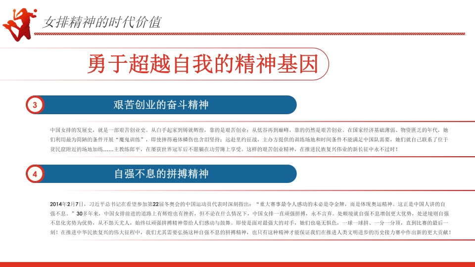 学习女排精神PPT课件22