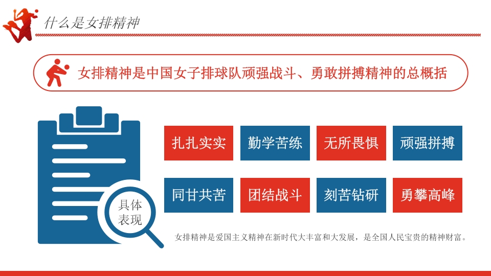 学习女排精神PPT课件4