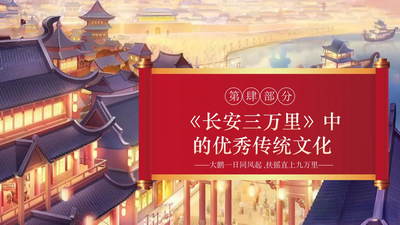 古风长安三万里观影介绍PPT课件16