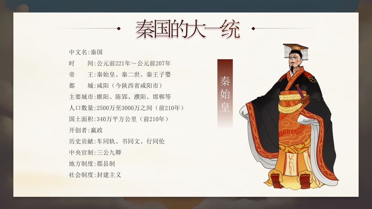 大秦帝国历史介绍PPT课件12