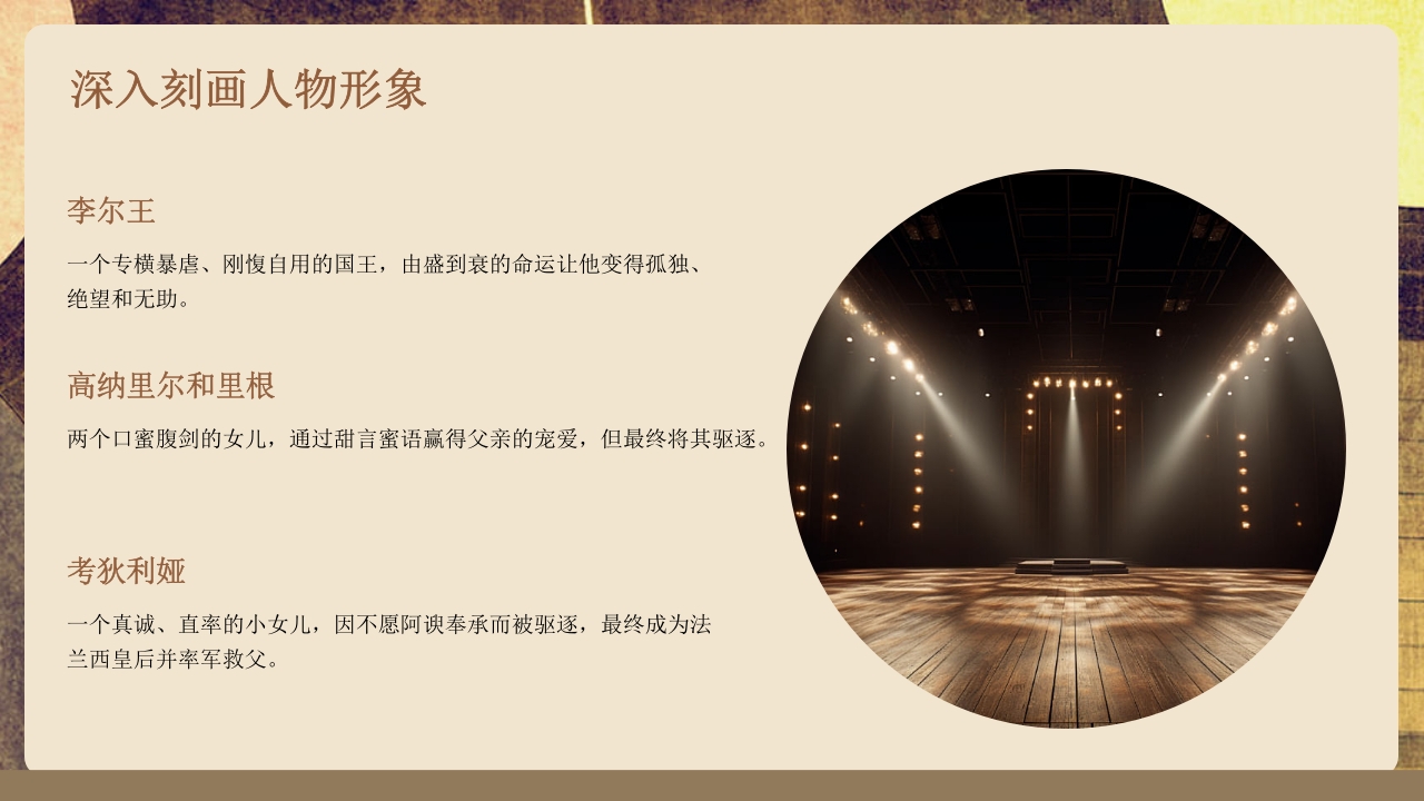 李尔王戏剧鉴赏宣传西方戏剧PPT课件18