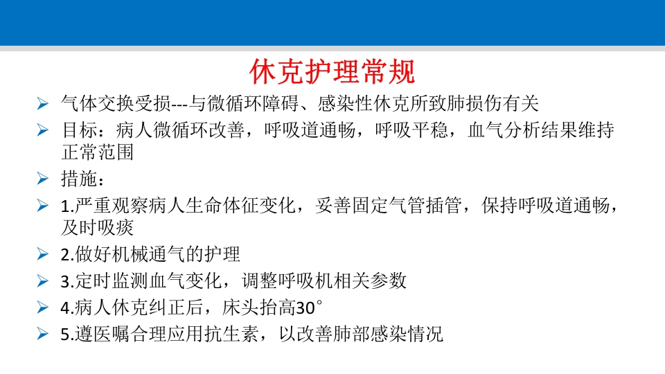 脓毒性休克护理查房PPT课件29