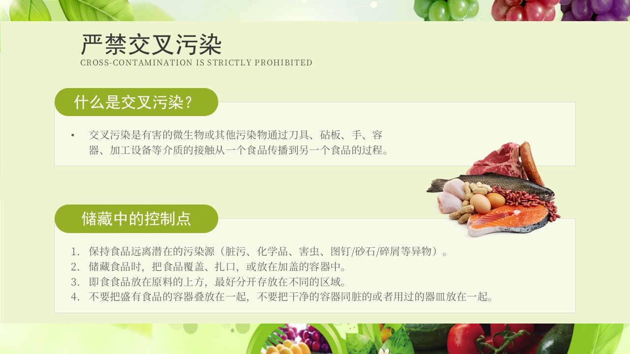 全国食品安全宣传周食品安全培训PPT课件14