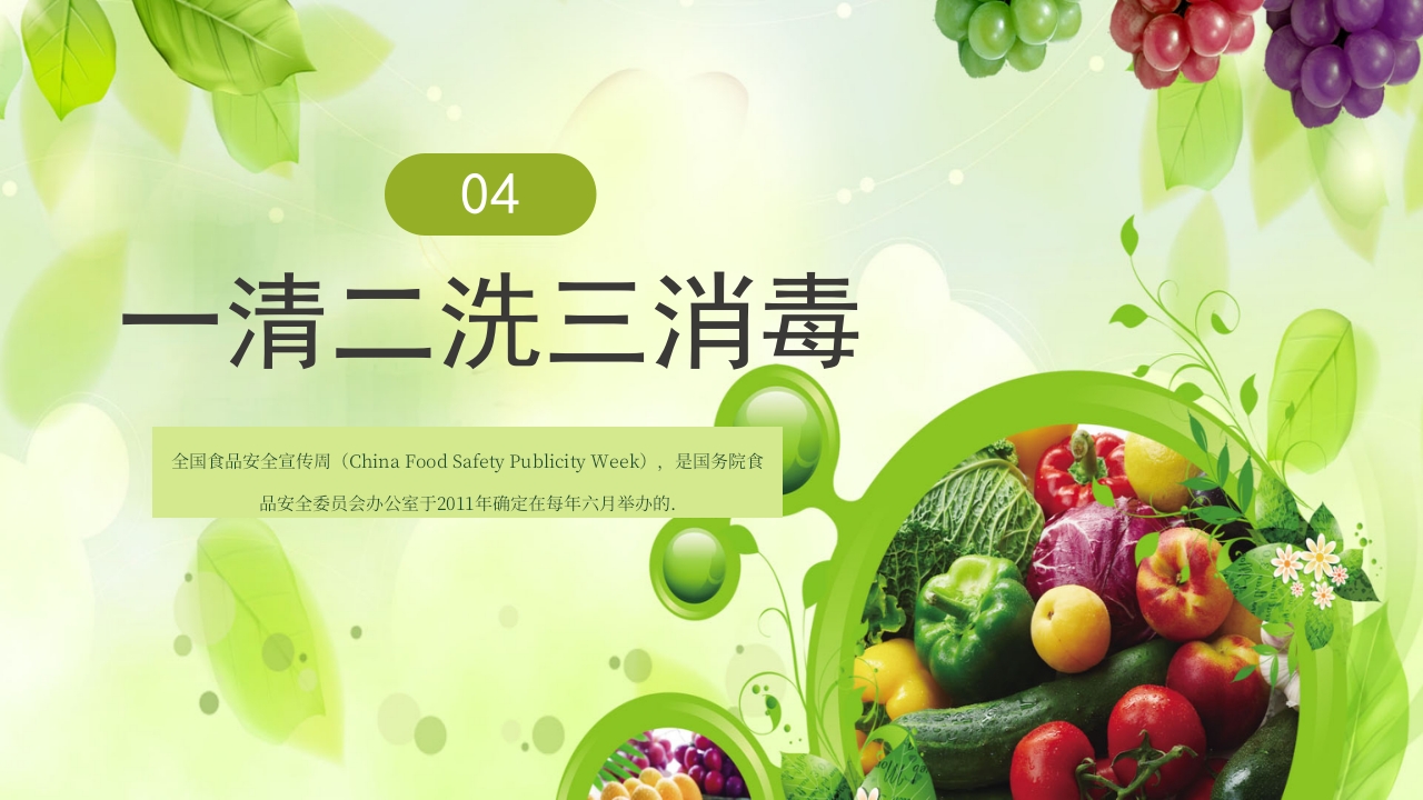 全国食品安全宣传周食品安全培训PPT课件18
