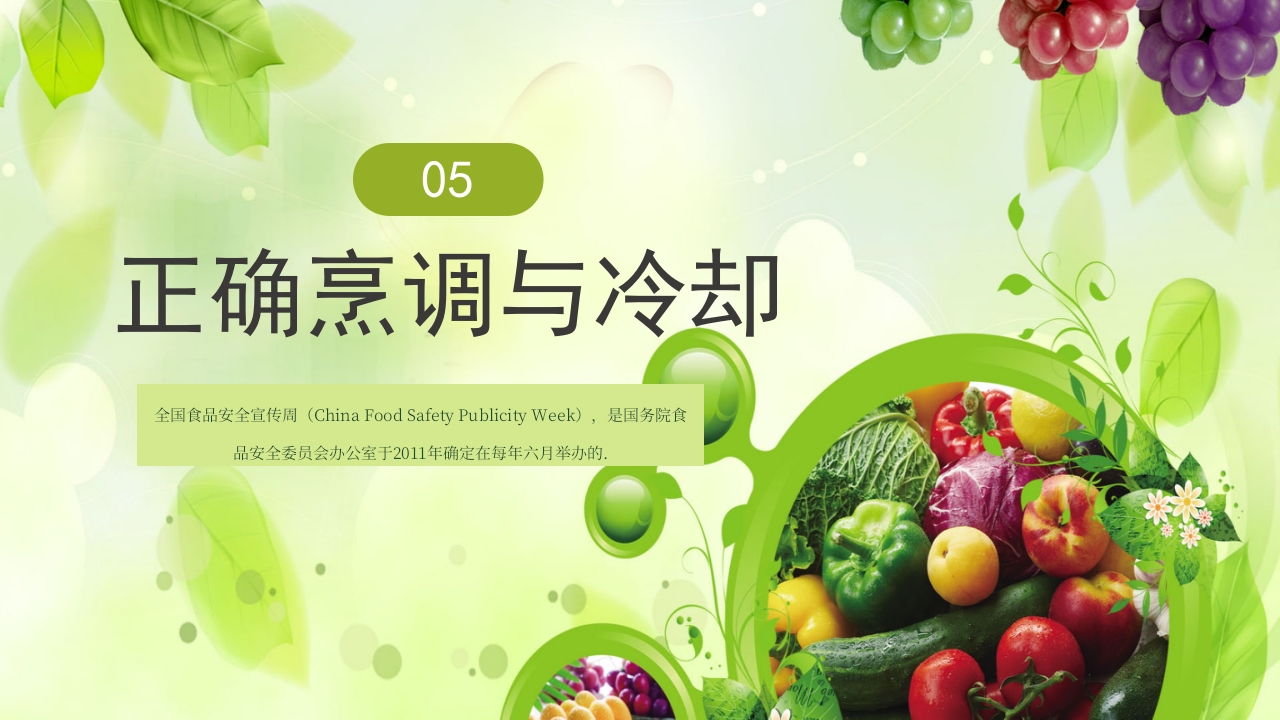 全国食品安全宣传周食品安全培训PPT课件23