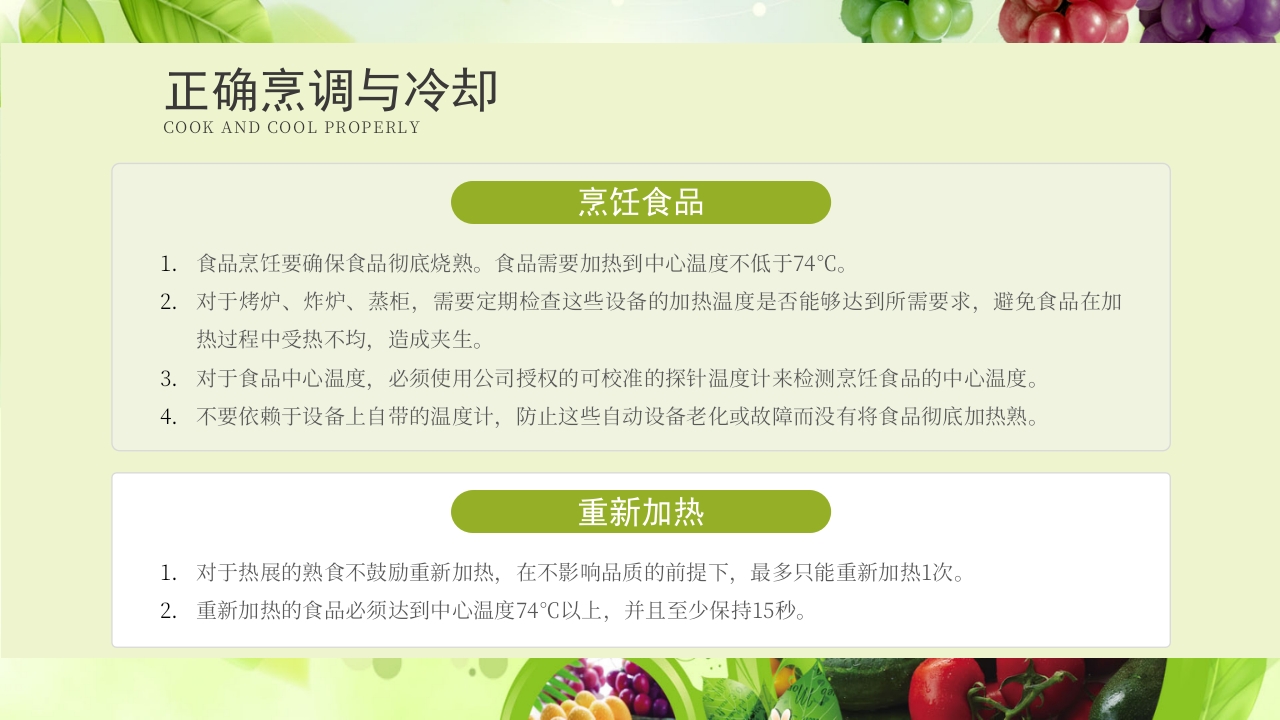 全国食品安全宣传周食品安全培训PPT课件24