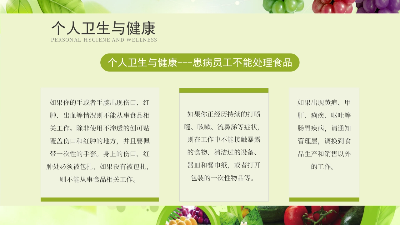 全国食品安全宣传周食品安全培训PPT课件6