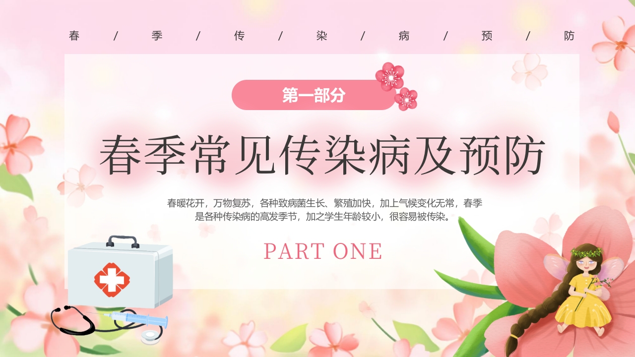 春季传染病预防知识PPT课件4