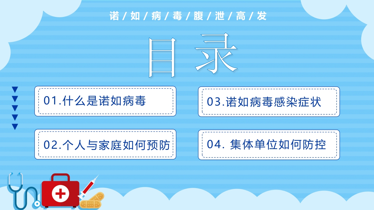 诺如病毒知识科普宣传PPT课件2