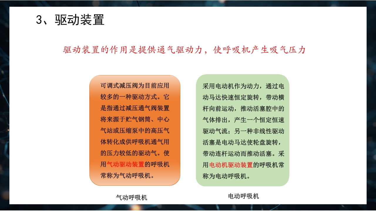 呼吸机原理介绍PPT课件16