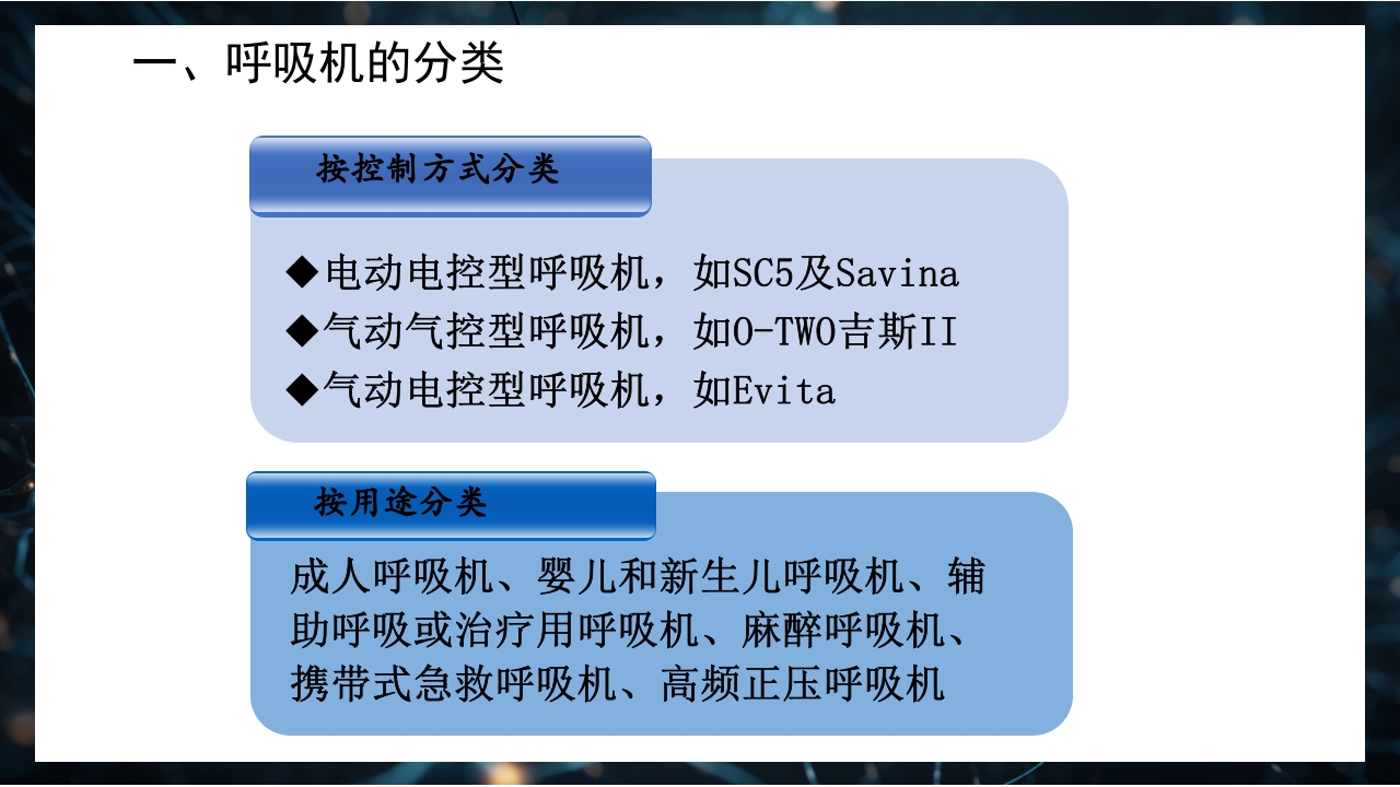 呼吸机原理介绍PPT课件4