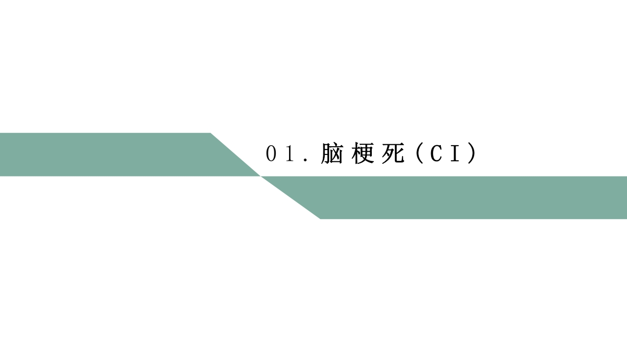 脑梗死PPT课件3