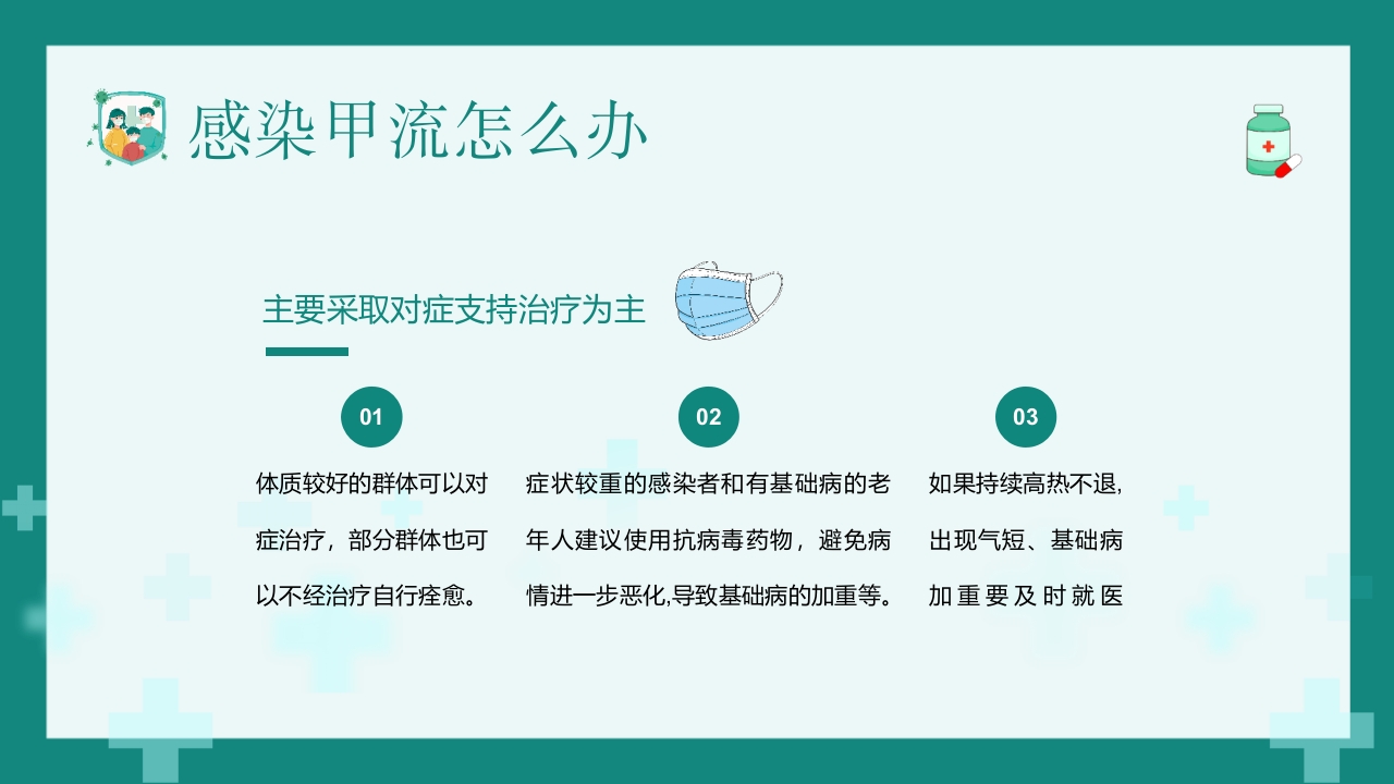 “甲流病毒的防治”知识科普讲座PPT课件14