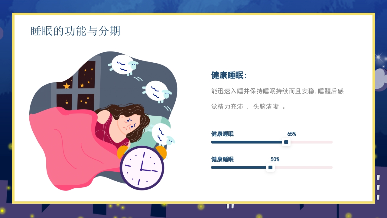 失眠的防治介绍PPT课件6