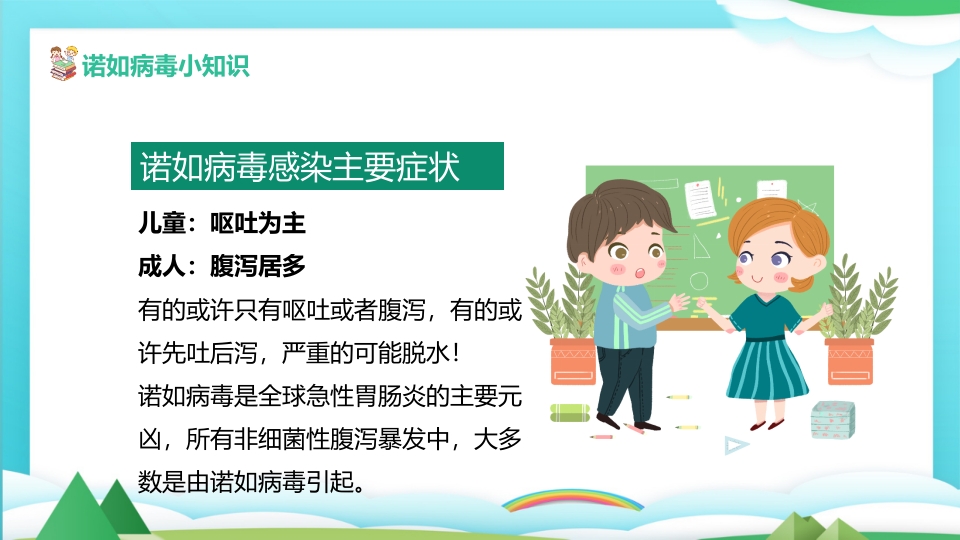 中小学预防诺如病毒主题班会PPT课件7