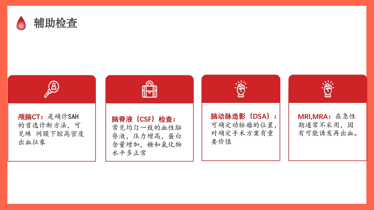 蛛网膜下腔出血的护理要点PPT课件10