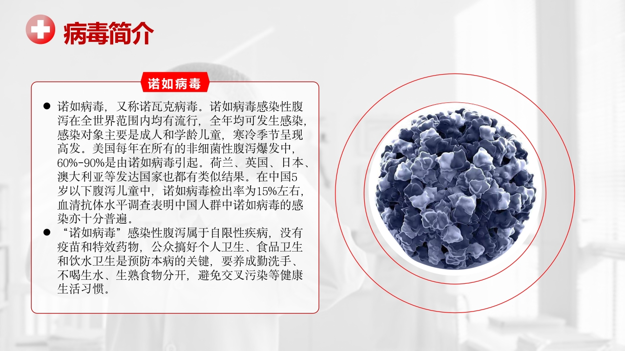 诺如病毒预防知识科普讲义PPT课件2